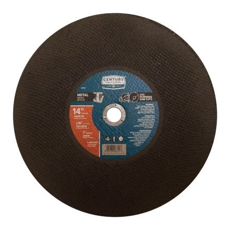 Century Drill & Tool Century Drill 08719 High Speed Saw Blade 14" x 1" Fiberglass 8719